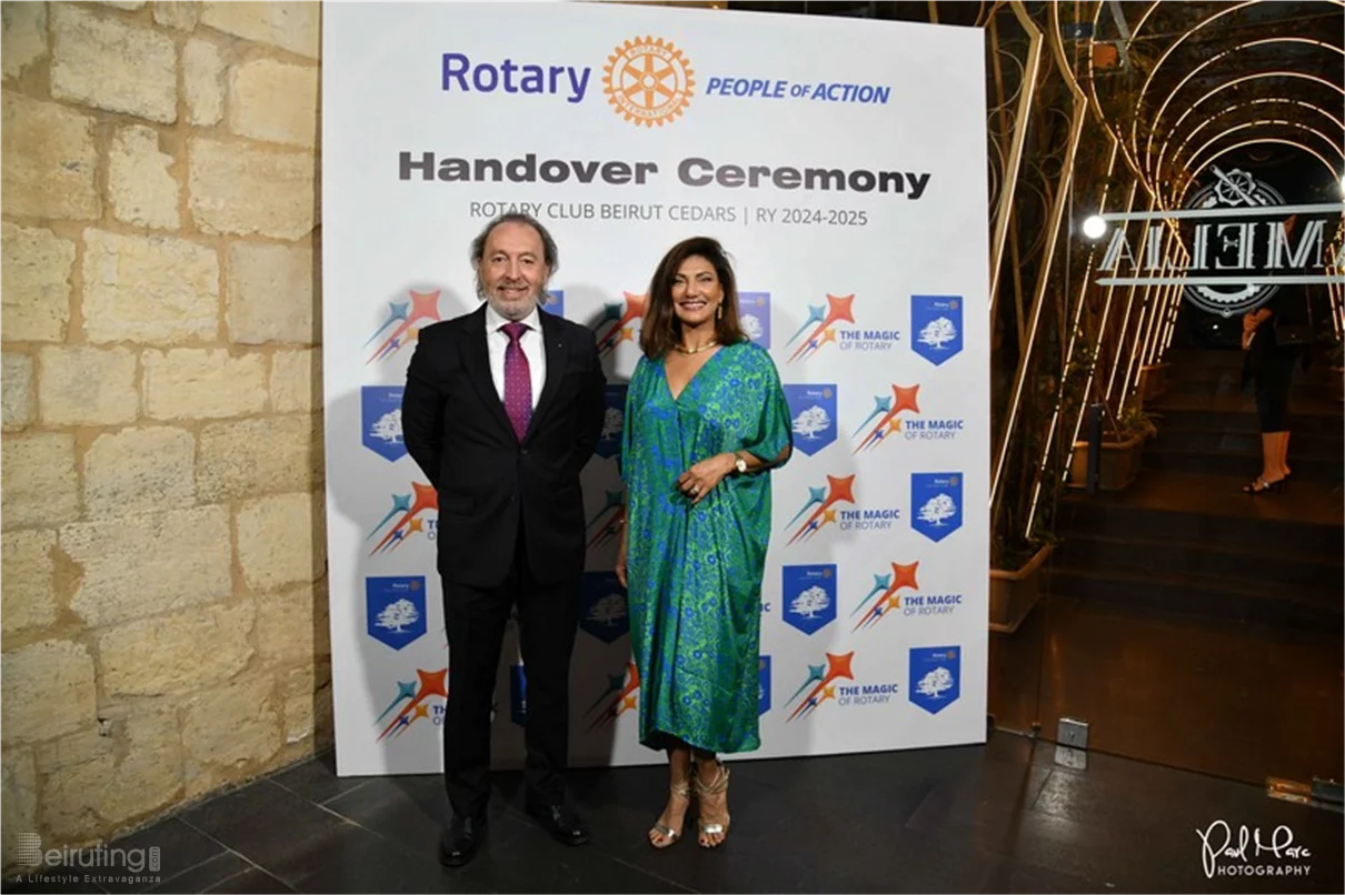 Rodolphe Melki: President of the Rotary Club of Beirut Cedars